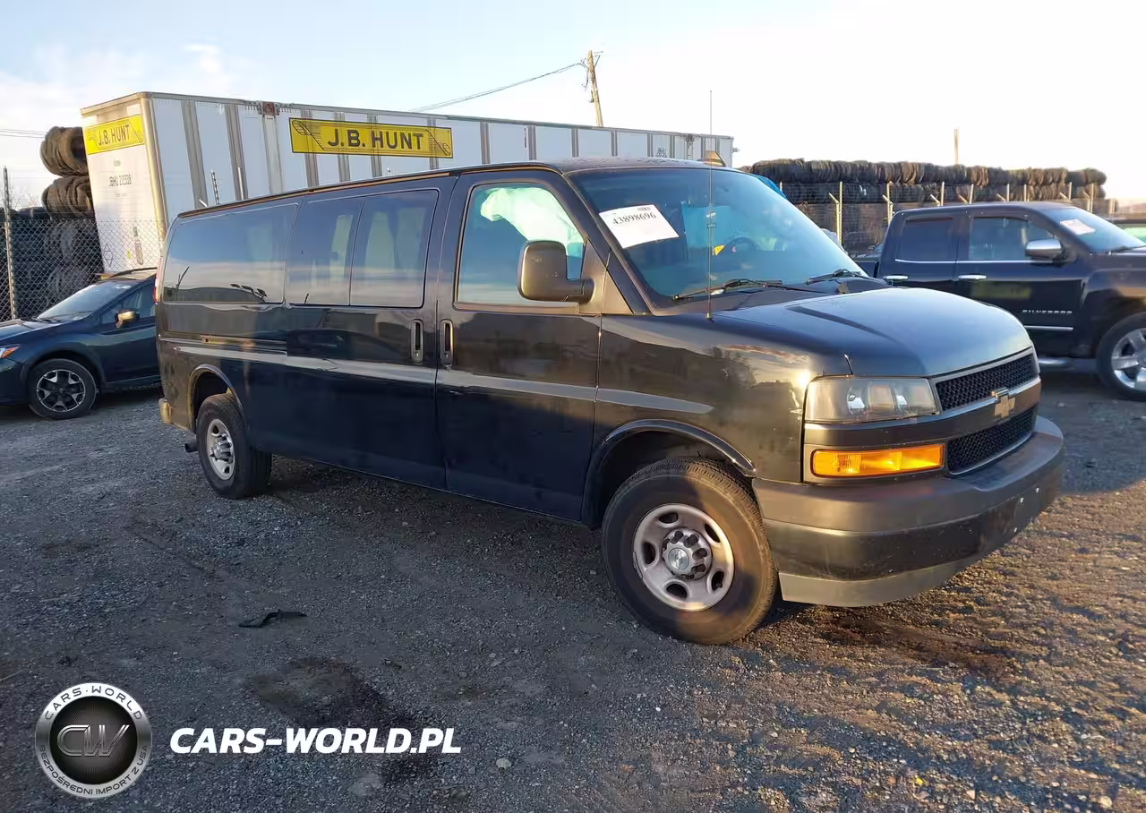 2020 Chevrolet Express Passenger Rwd 3500 Extended Wheelbase Ls