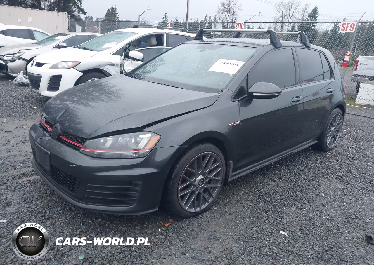 2015 Volkswagen Golf Gti 2.0T Se 4-Door VIN:3VW4T7AUXFM069994 - 2