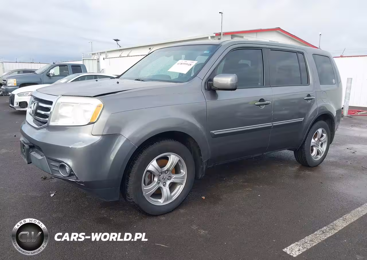 2013 Honda Pilot Ex-L VIN:5FNYF3H52DB027789 - 2