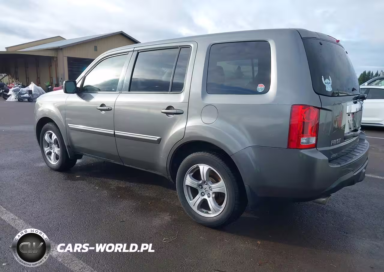 2013 Honda Pilot Ex-L VIN:5FNYF3H52DB027789 - 3