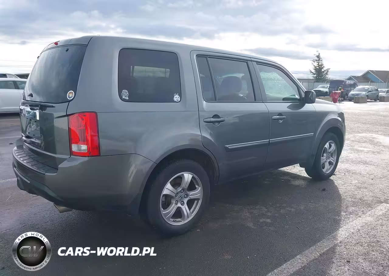 2013 Honda Pilot Ex-L VIN:5FNYF3H52DB027789 - 4
