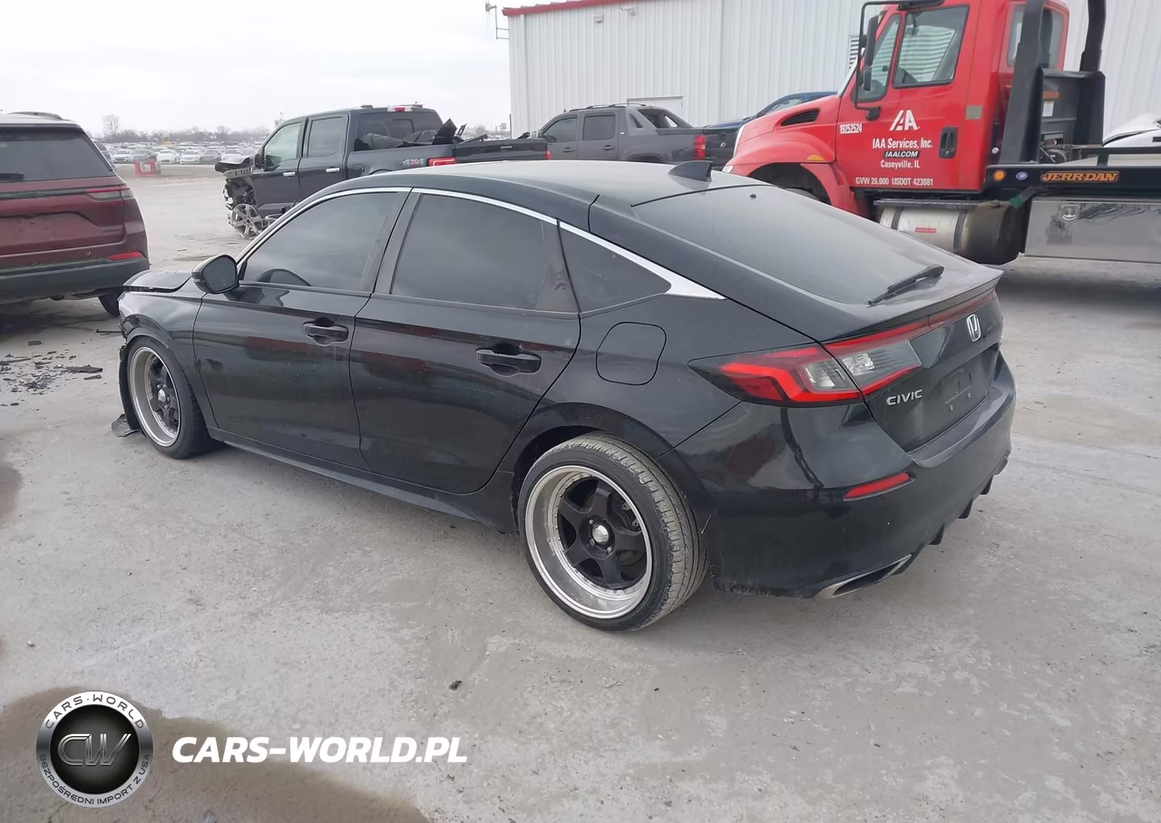 2022 Honda Civic Sport Touring VIN:19XFL1H80NE024413 - 3