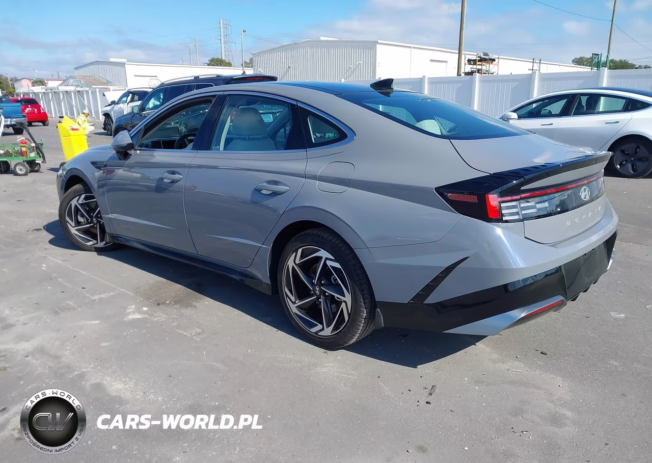 2024 Hyundai Sonata Sel VIN:KMHL14JA0RA382039 - 3