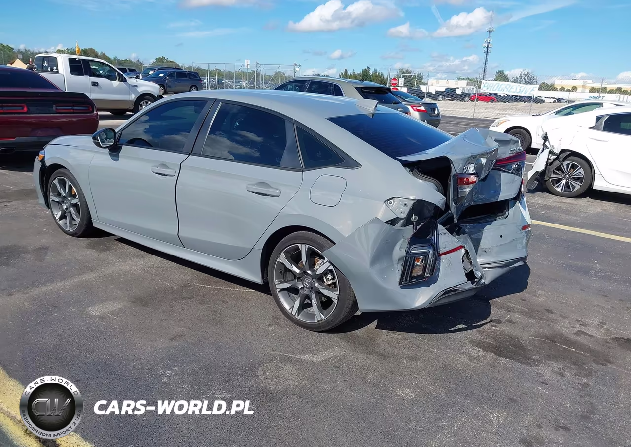 2025 Honda Civic Hybrid Sport-Sport Touring VIN:2HGFE4F83SH302611 - 3