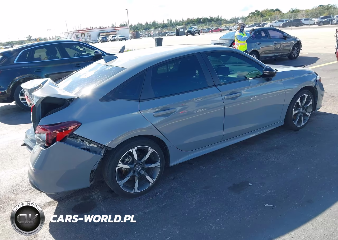 2025 Honda Civic Hybrid Sport-Sport Touring VIN:2HGFE4F83SH302611 - 4