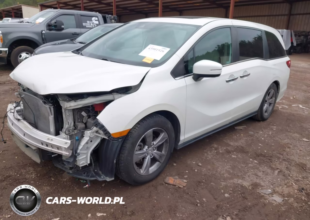 2018 Honda Odyssey Ex-L VIN:5FNRL6H72JB059914 - 2