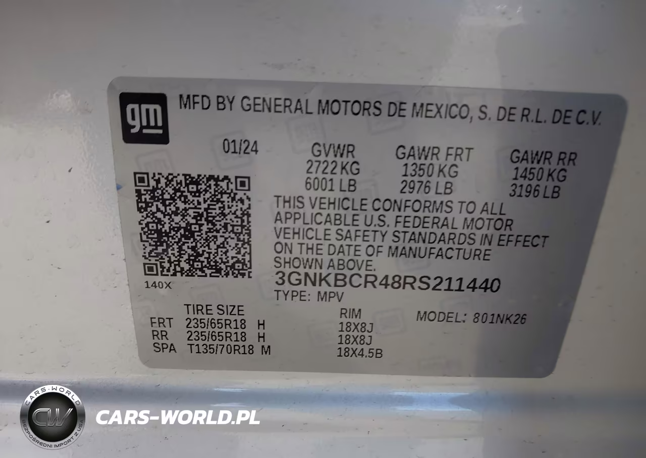 2024 Chevrolet Blazer Fwd 2Lt VIN:3GNKBCR48RS211440 - 9