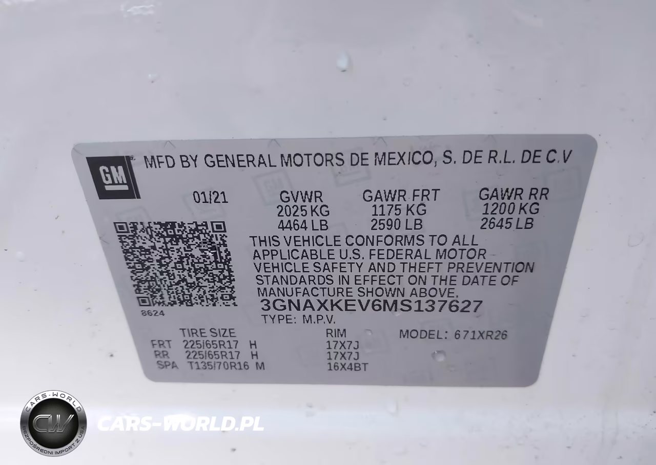 2021 Chevrolet Equinox Fwd Lt VIN:3GNAXKEV6MS137627 - 9