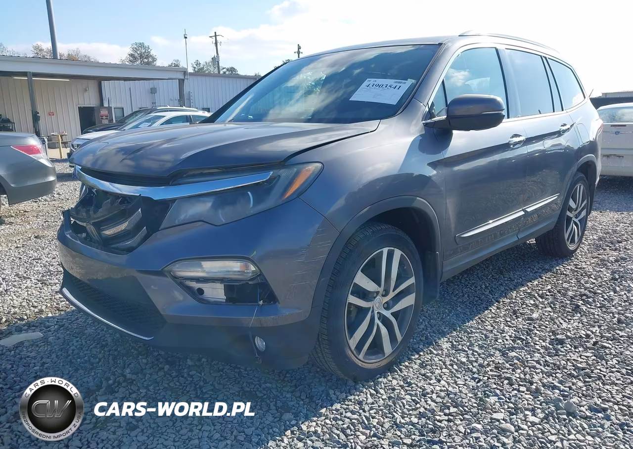 2016 Honda Pilot Elite VIN:5FNYF6H06GB116940 - 2