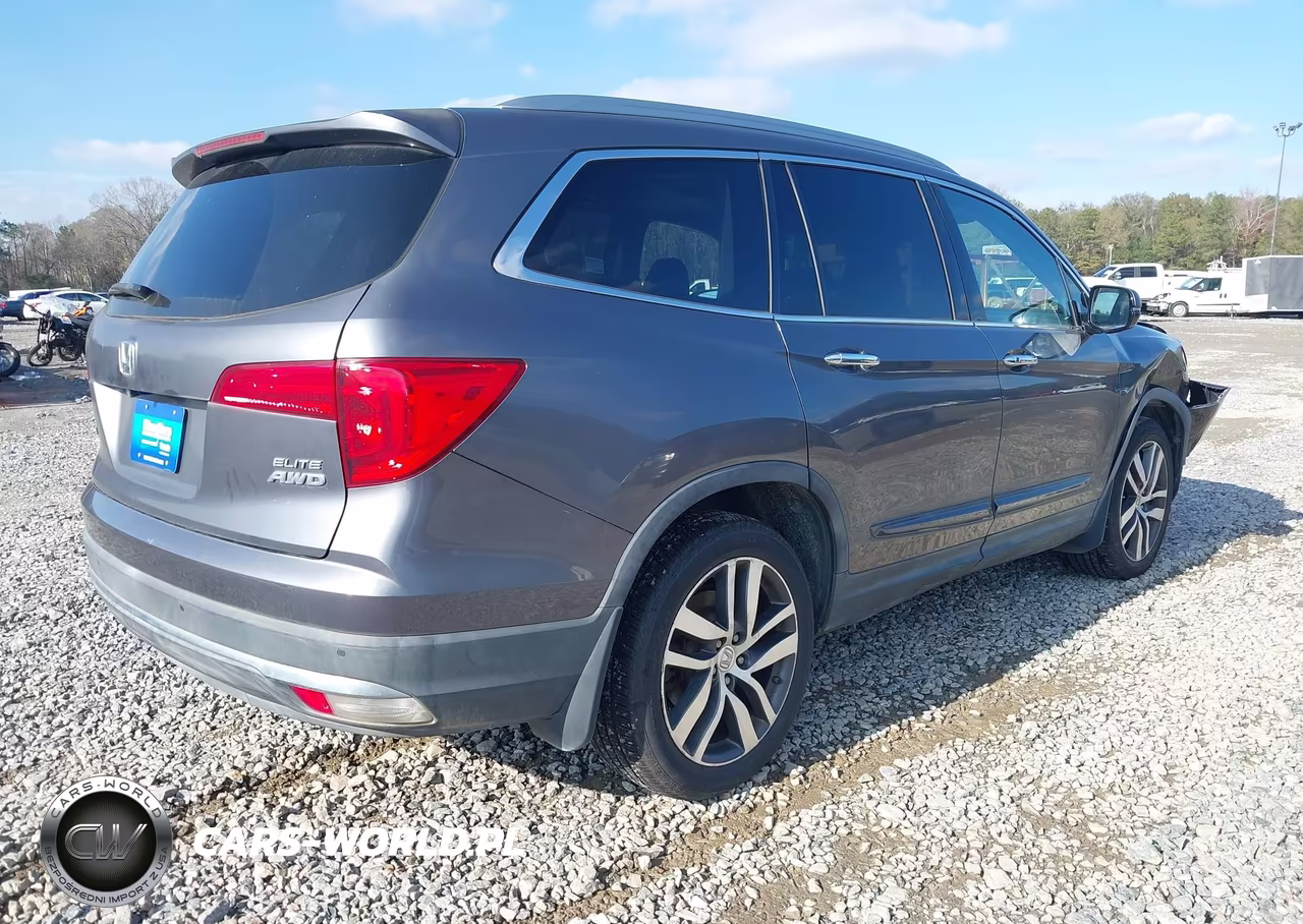 2016 Honda Pilot Elite VIN:5FNYF6H06GB116940 - 4