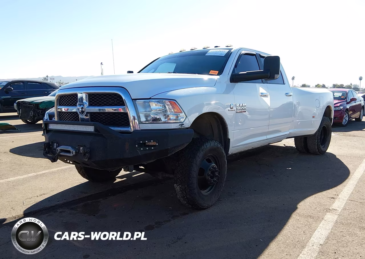 2018 Ram 3500 Slt 4X4 8' Box VIN:3C63RRHL6JG394498 - 2