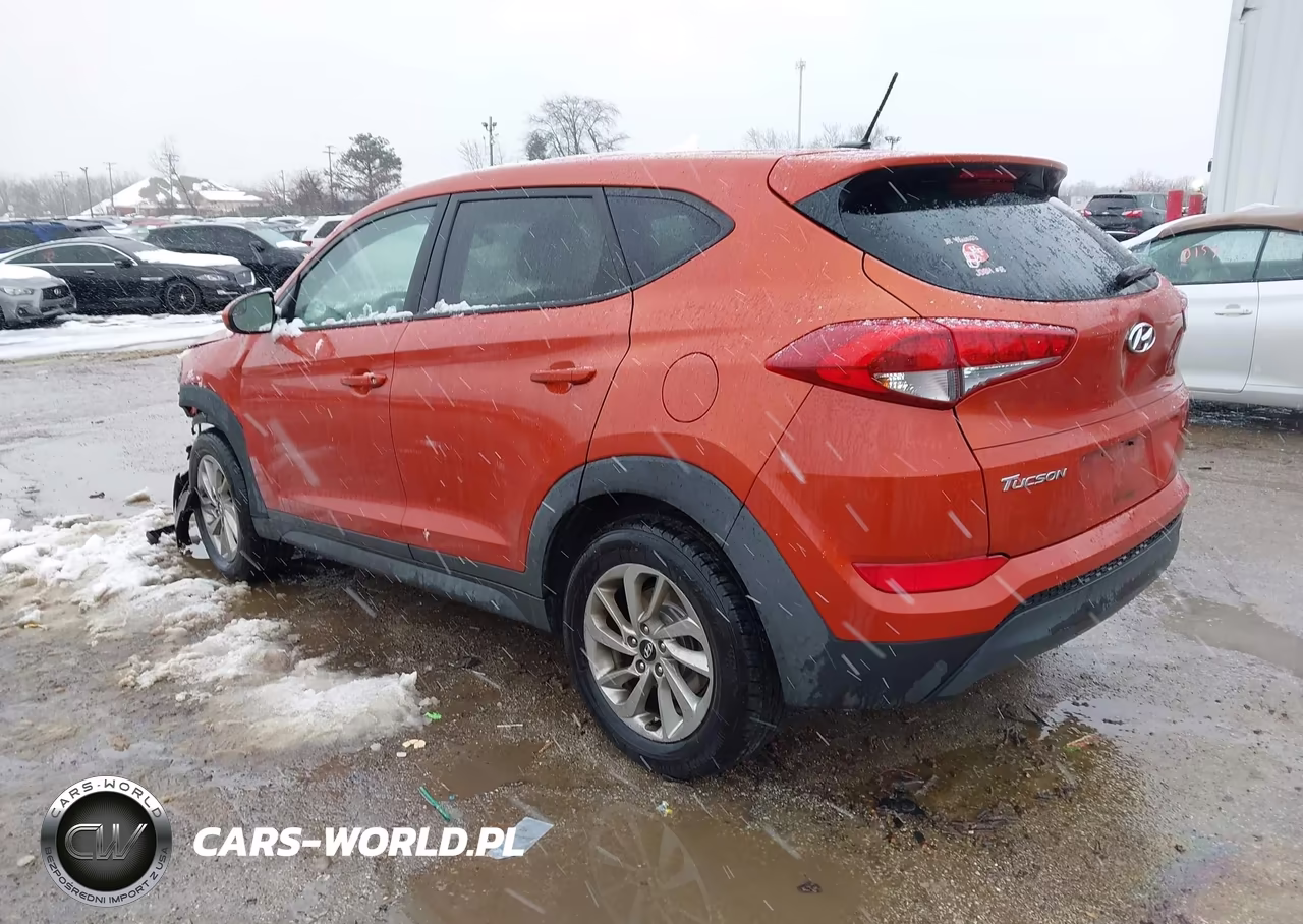 2017 Hyundai Tucson Se VIN:KM8J23A49HU575344 - 3