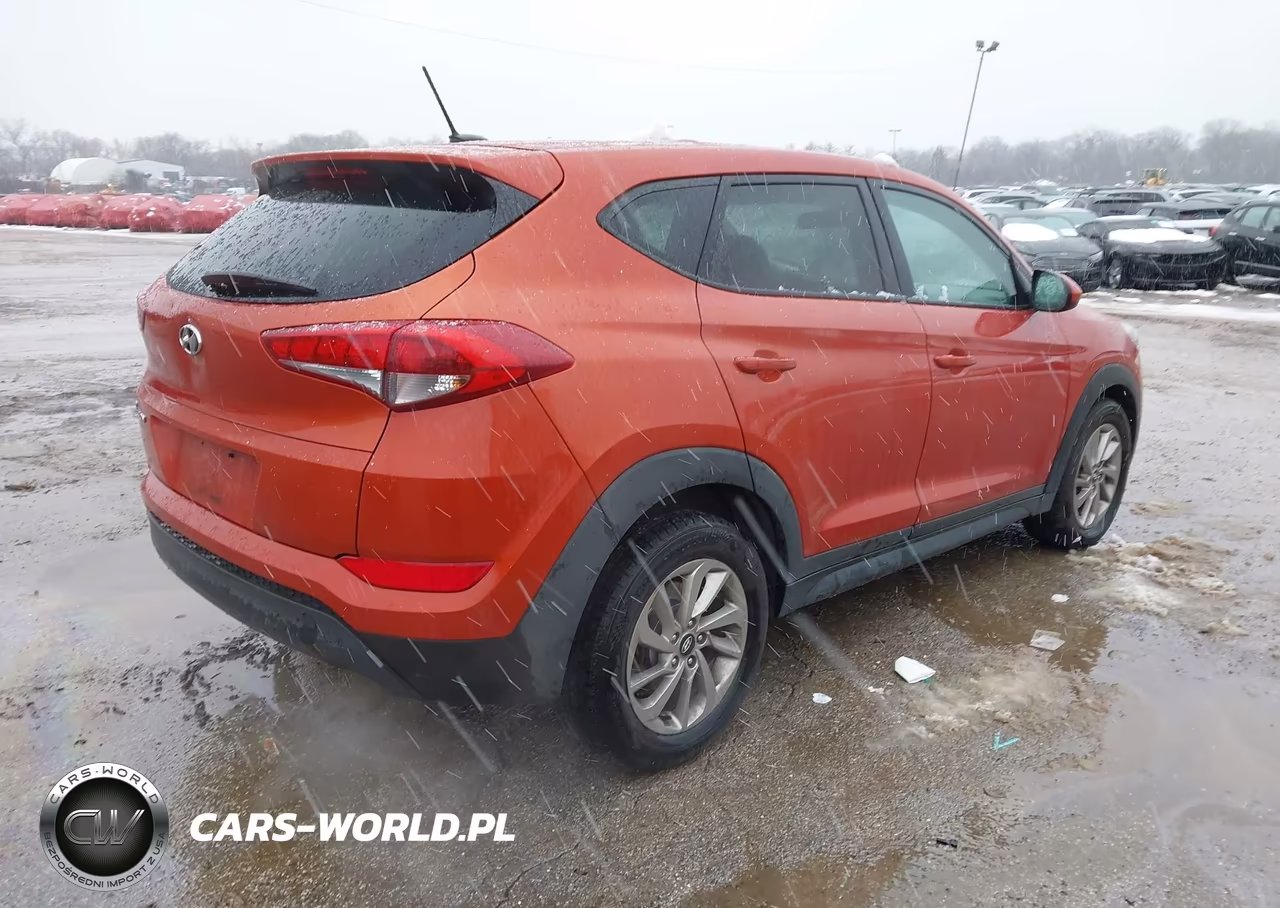 2017 Hyundai Tucson Se VIN:KM8J23A49HU575344 - 4