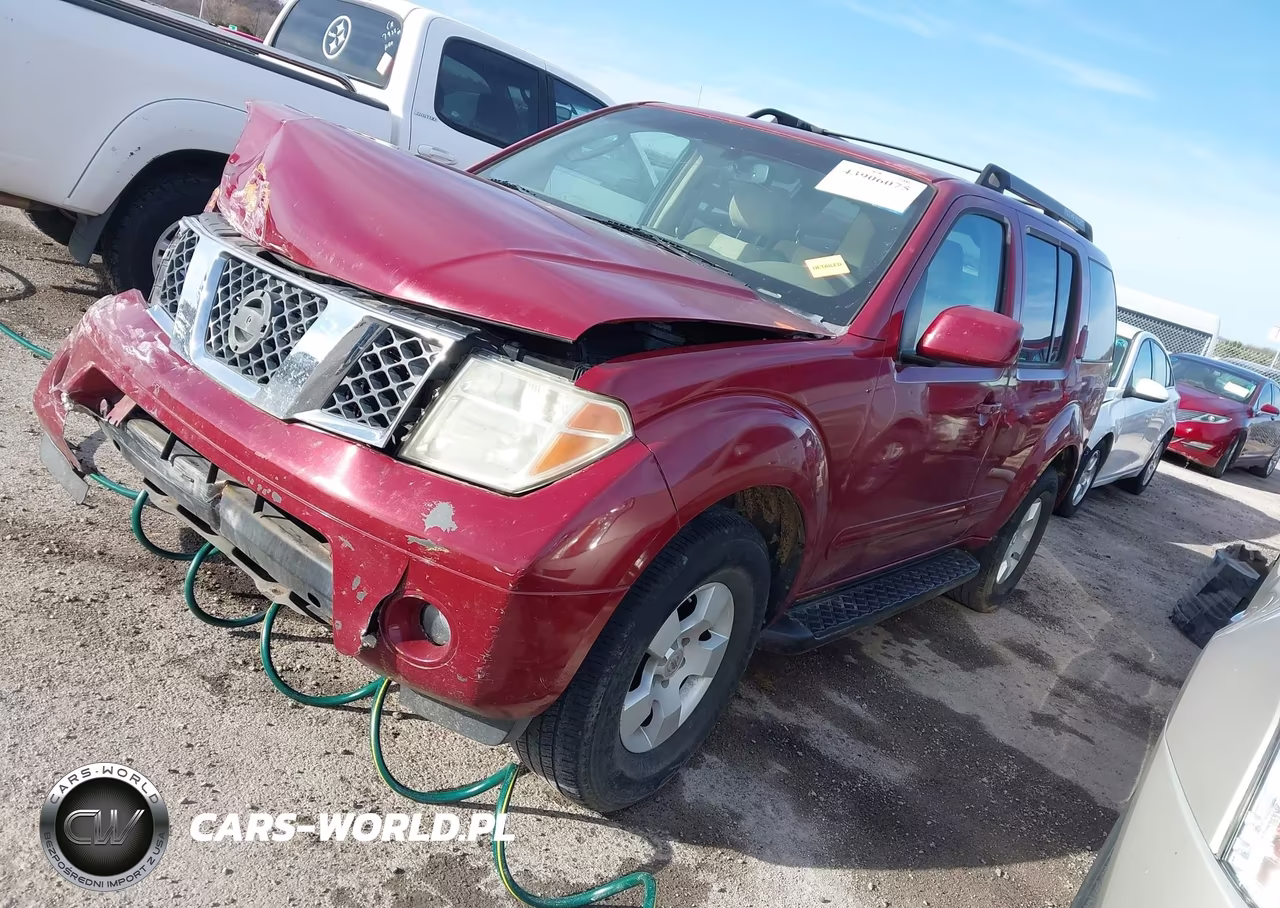 2006 Nissan Pathfinder Se VIN:5N1AR18U76C632083 - 2