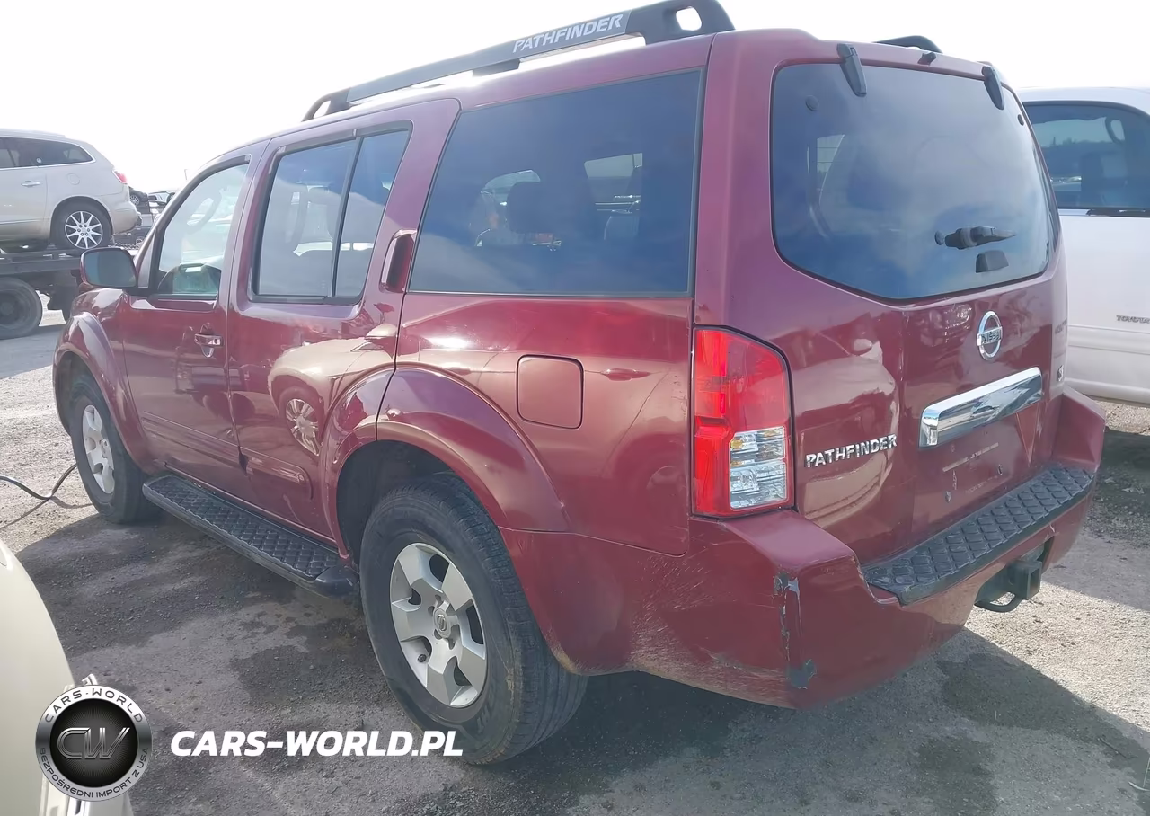 2006 Nissan Pathfinder Se VIN:5N1AR18U76C632083 - 3