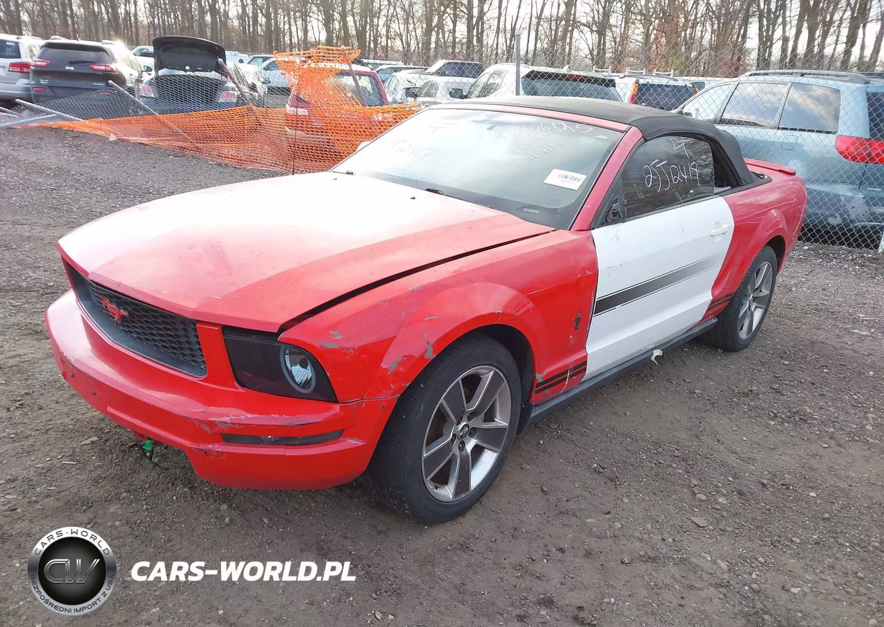 2008 Ford Mustang V6 Deluxe-V6 Premium VIN:1ZVHT84N685188369 - 2