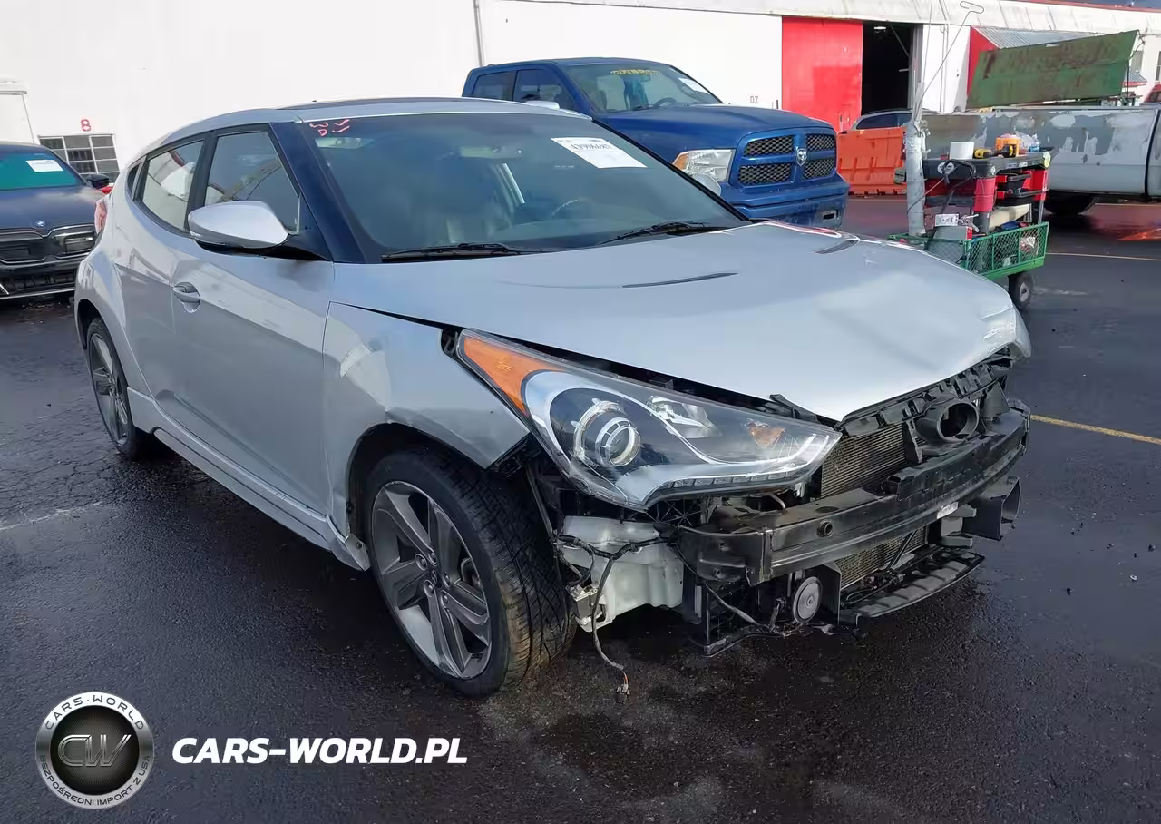 2013 Hyundai Veloster Turbo W-Blue