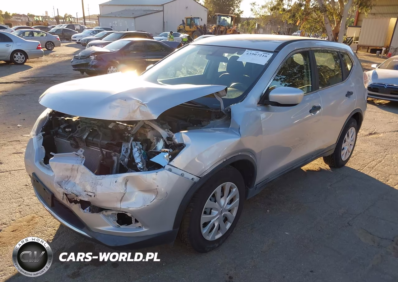 2016 Nissan Rogue S-Sl-Sv VIN:5N1AT2MT5GC742992 - 2