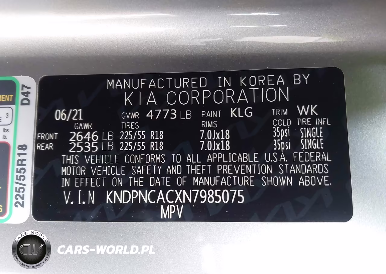 2022 Kia Sportage Ex VIN:KNDPNCACXN7985075 - 9