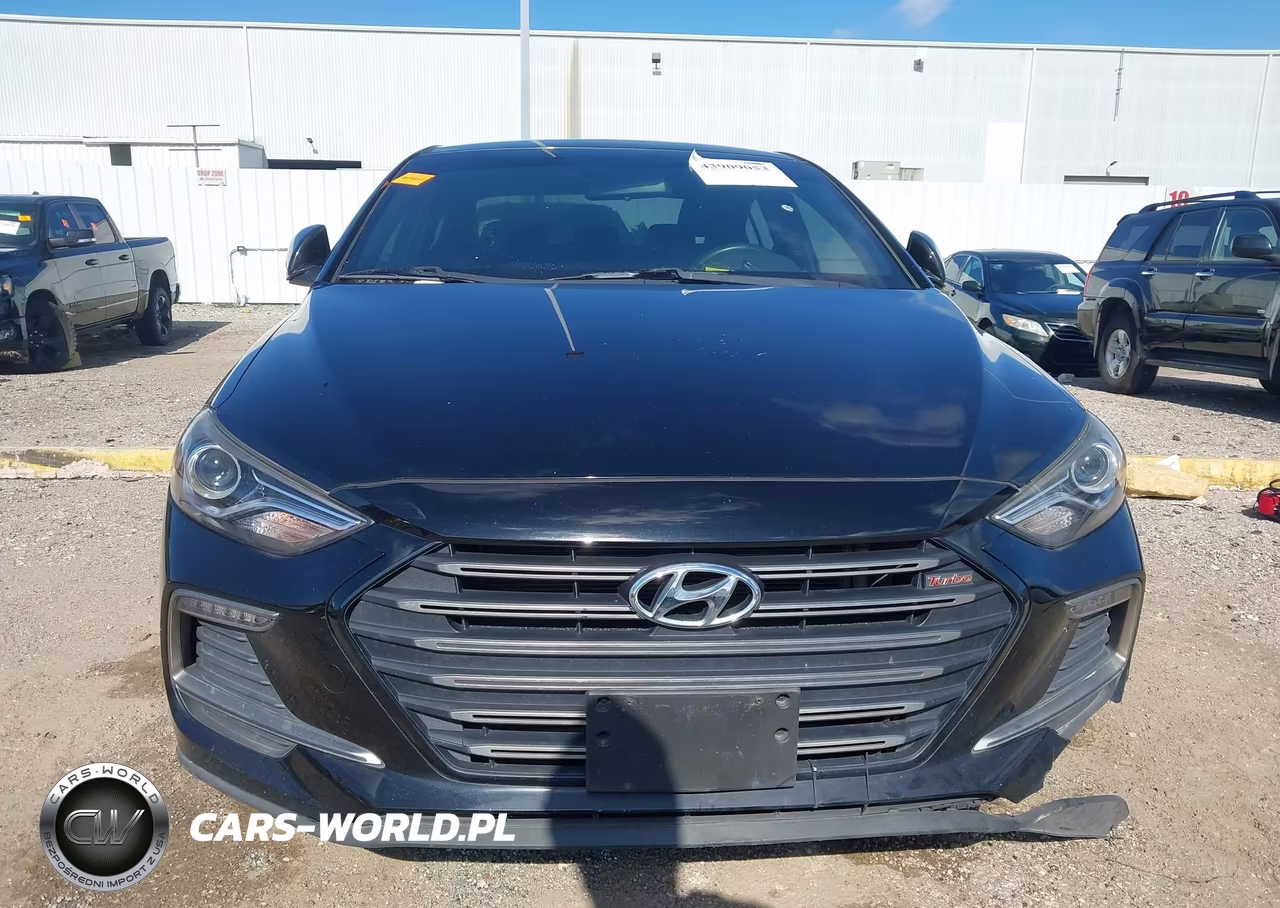 2017 Hyundai Elantra Sport VIN:KMHD04LB6HU338489 - 12