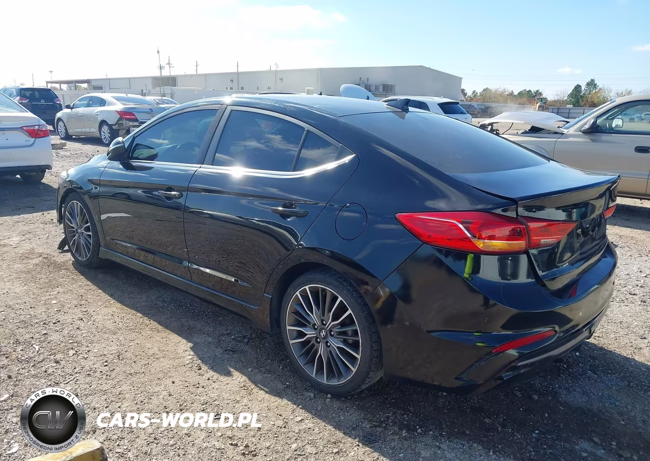 2017 Hyundai Elantra Sport VIN:KMHD04LB6HU338489 - 3