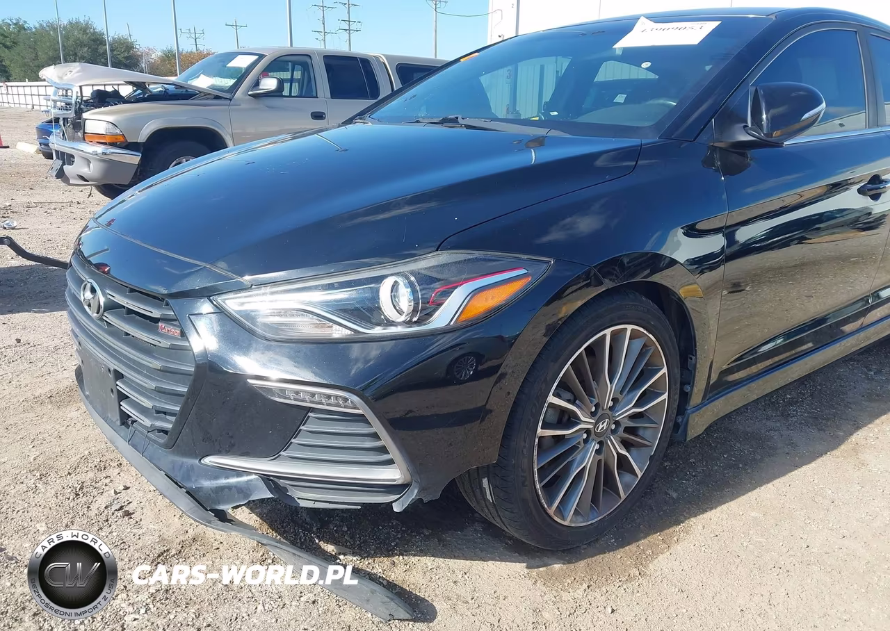 2017 Hyundai Elantra Sport VIN:KMHD04LB6HU338489 - 6