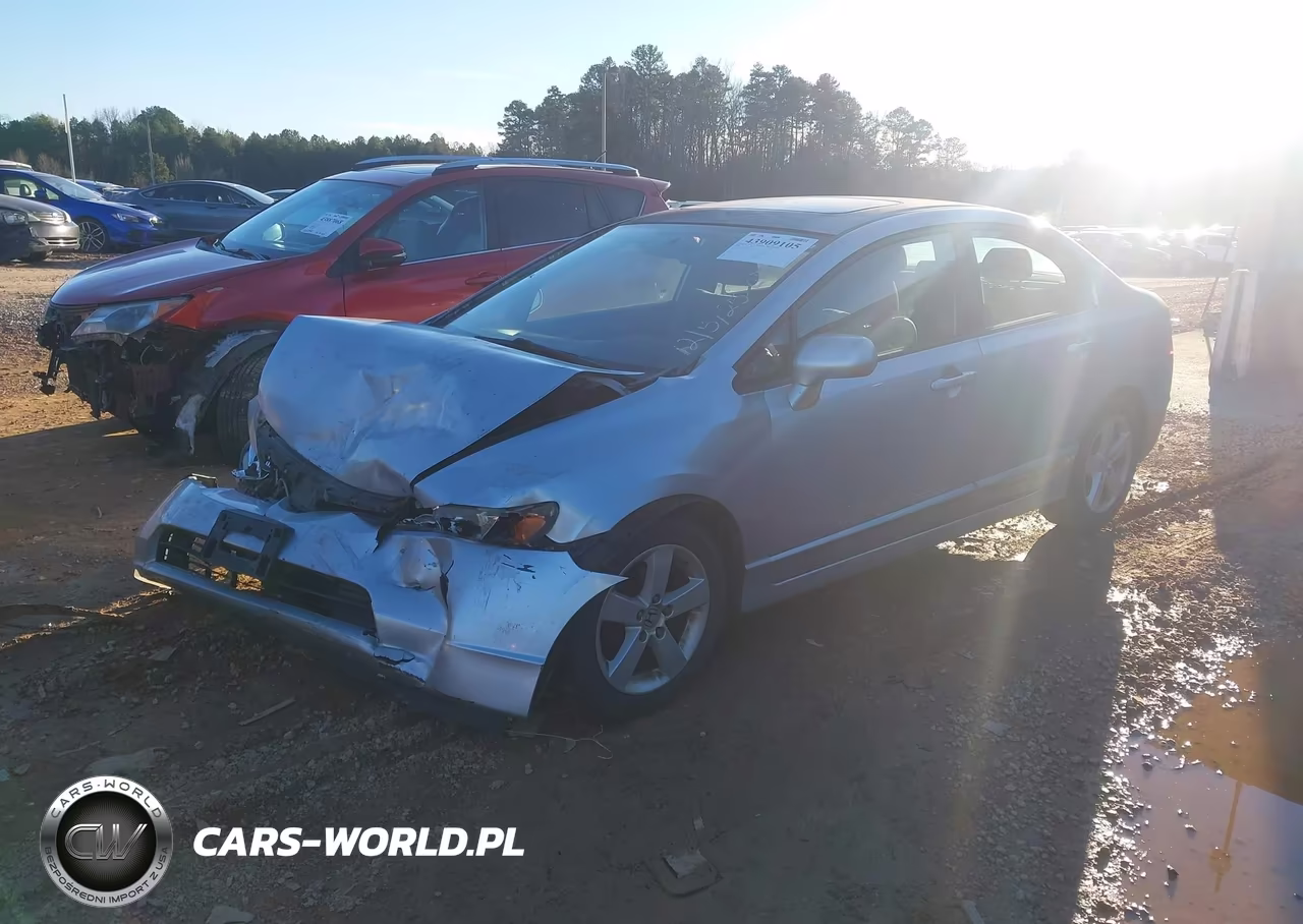 2008 Honda Civic Ex VIN:2HGFA16808H316307 - 2