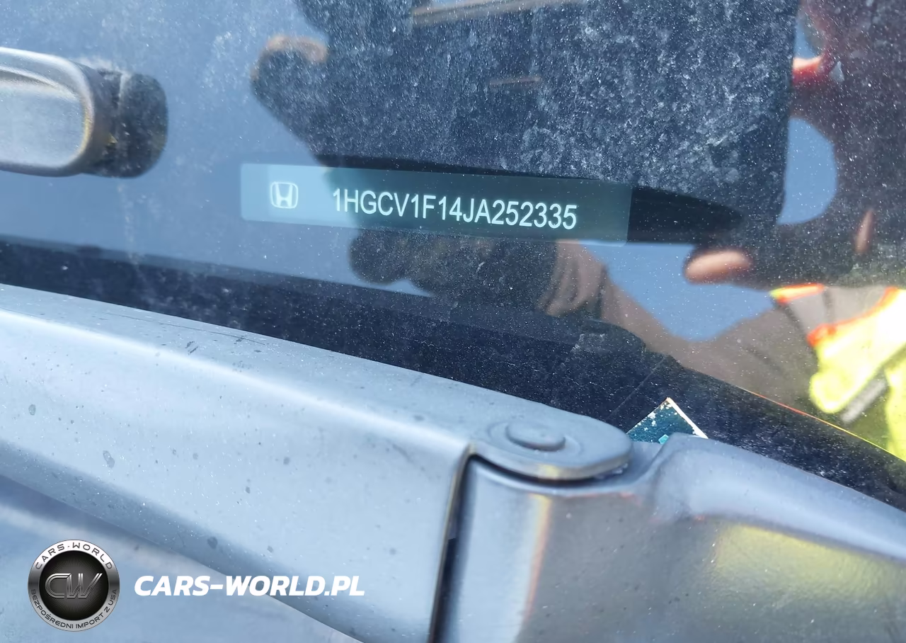 2018 Honda Accord Lx VIN:1HGCV1F14JA252335 - 10