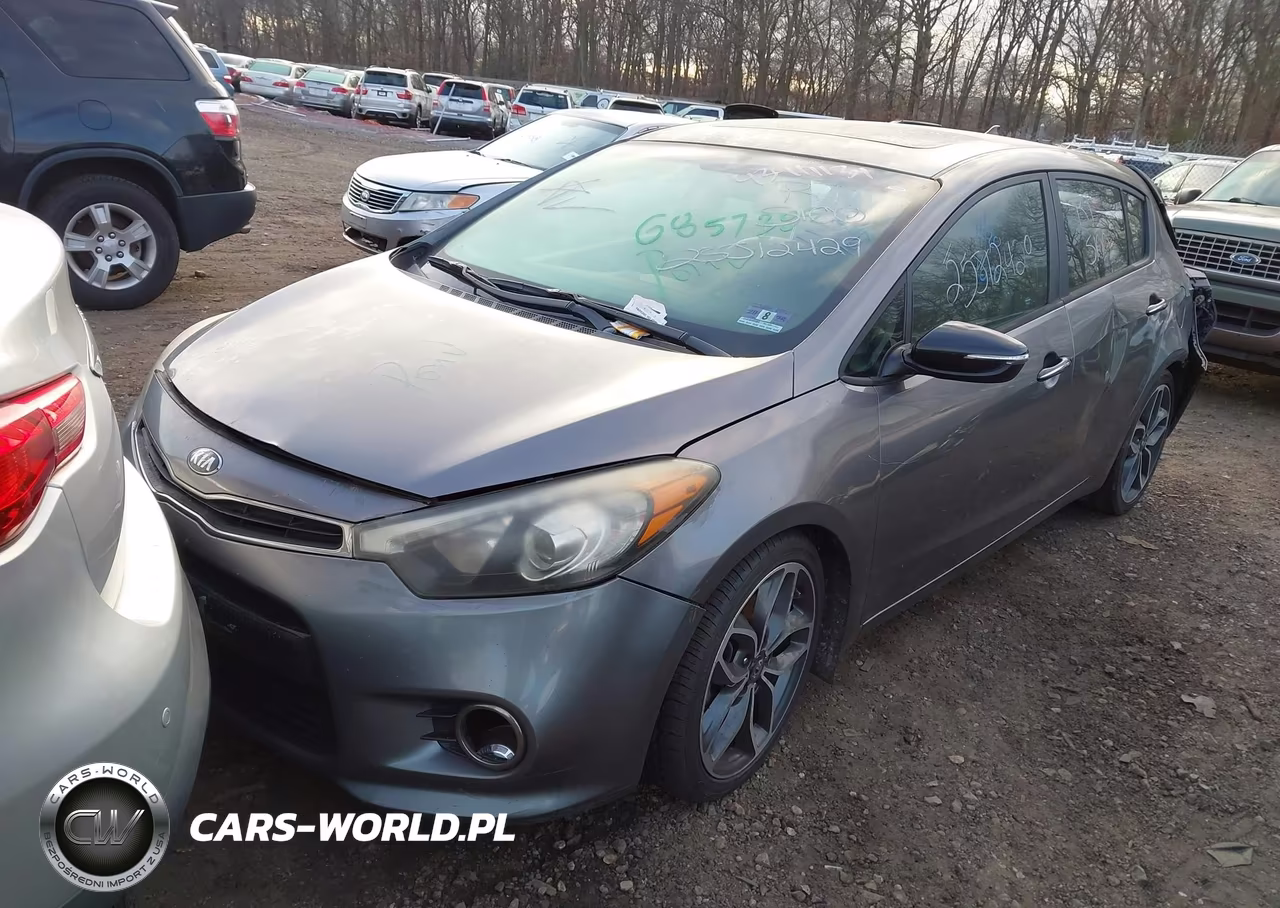 2015 Kia Forte Sx VIN:KNAFZ5A37F5286041 - 2