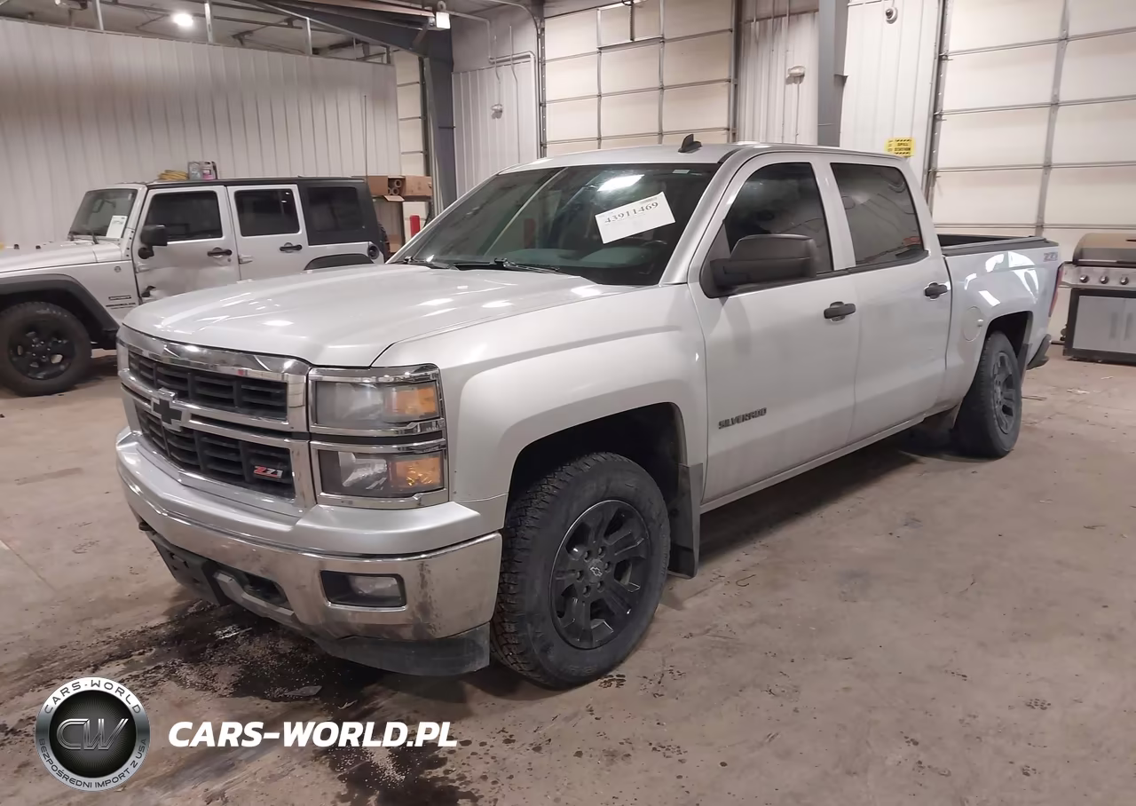 2014 Chevrolet Silverado 1500 2Lt VIN:3GCUKREH3EG277596 - 2