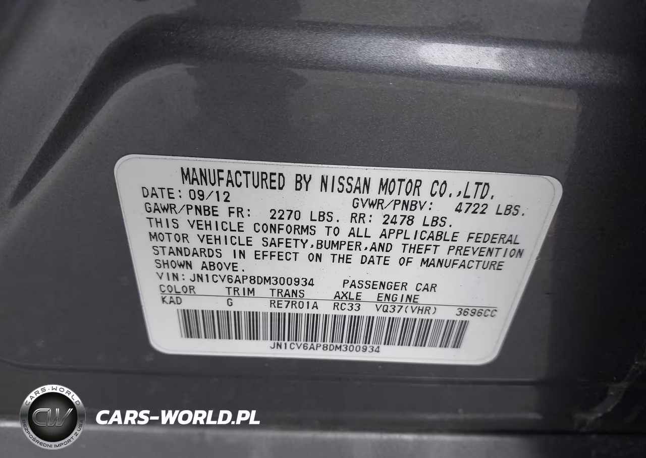 2013 Infiniti G37 Journey VIN:JN1CV6AP8DM300934 - 9