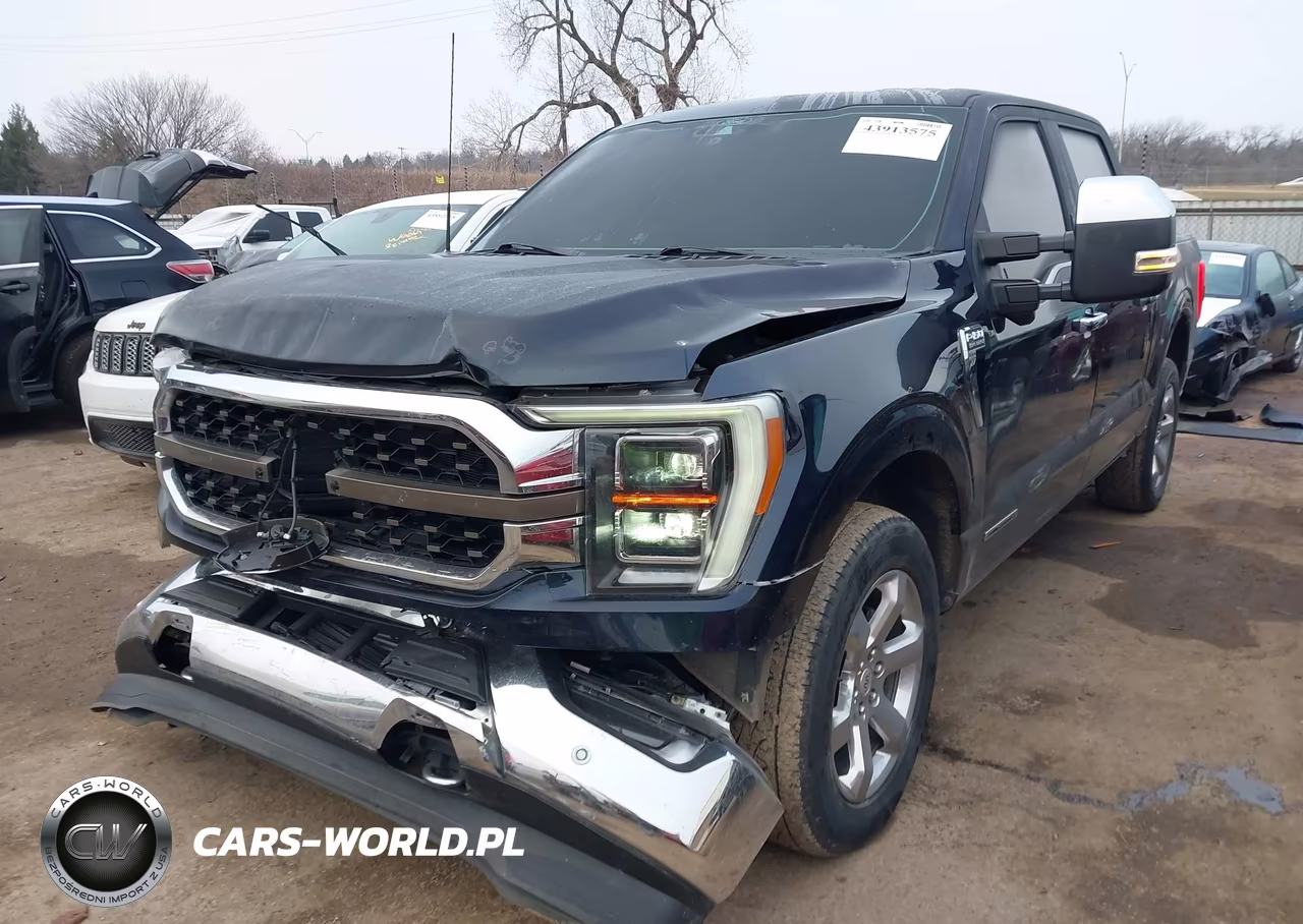 2022 Ford F150 Supercrew VIN:1FTFW1ED7NFA09535 - 2
