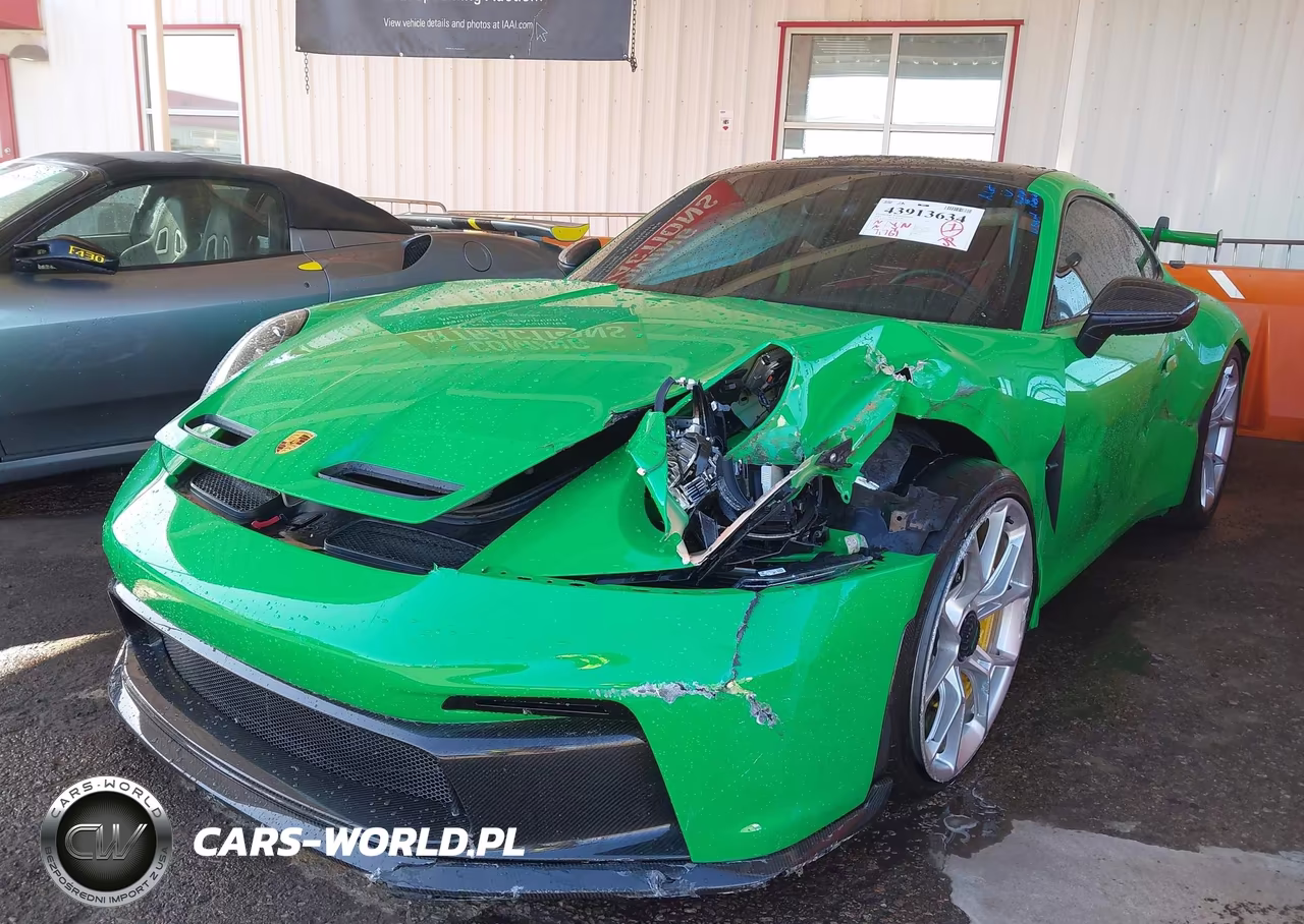 2022 Porsche 911 Gt3 VIN:WP0AC2A93NS269531 - 2