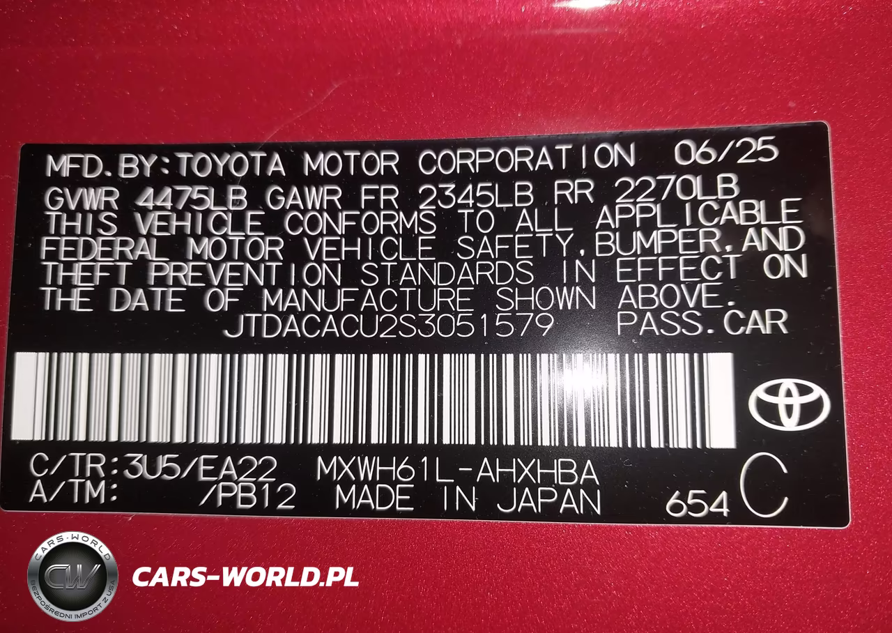 2025 Toyota Prius Plug-In Hybrid Xse Premium VIN:JTDACACU2S3051579 - 9