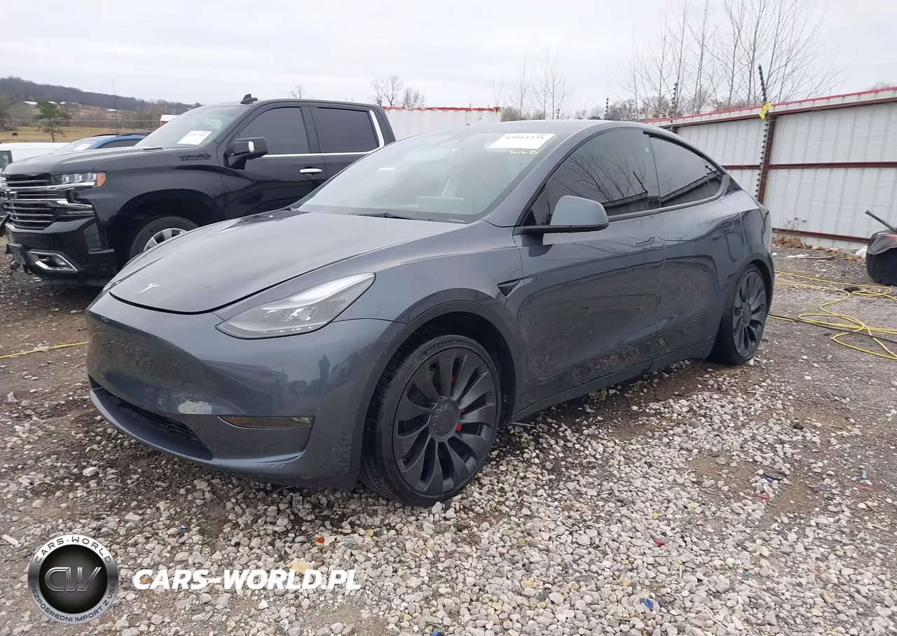 2023 Tesla Model Y Performance Dual Motor All-Wheel Drive VIN:7SAYGDEF6PF766073 - 2