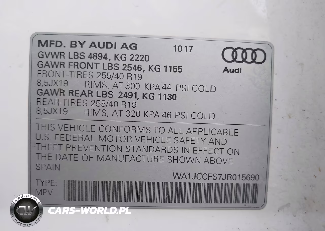 2018 Audi Q3 2.0T Premium-2.0T Sport Premium VIN:WA1JCCFS7JR015690 - 9