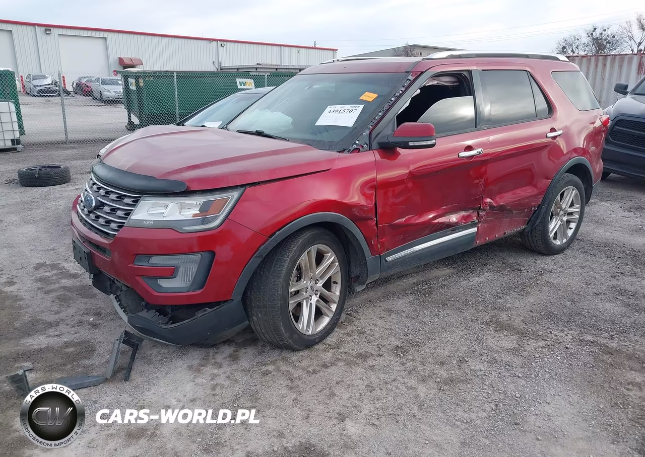 2017 Ford Explorer Limited VIN:1FM5K7F85HGD98939 - 2