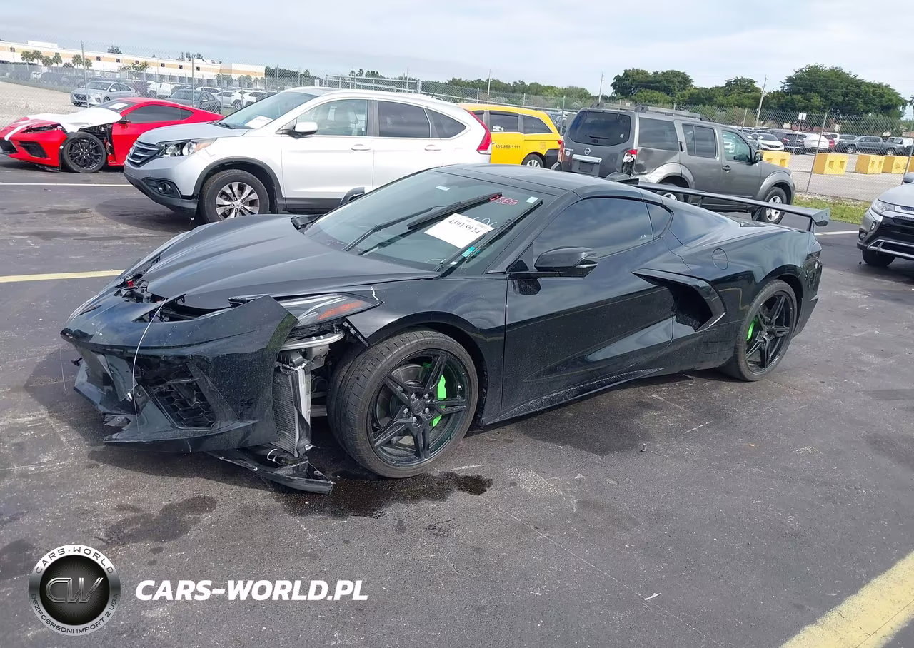 2022 Chevrolet Corvette Stingray Rwd 1Lt VIN:1G1YA2D48N5110502 - 2