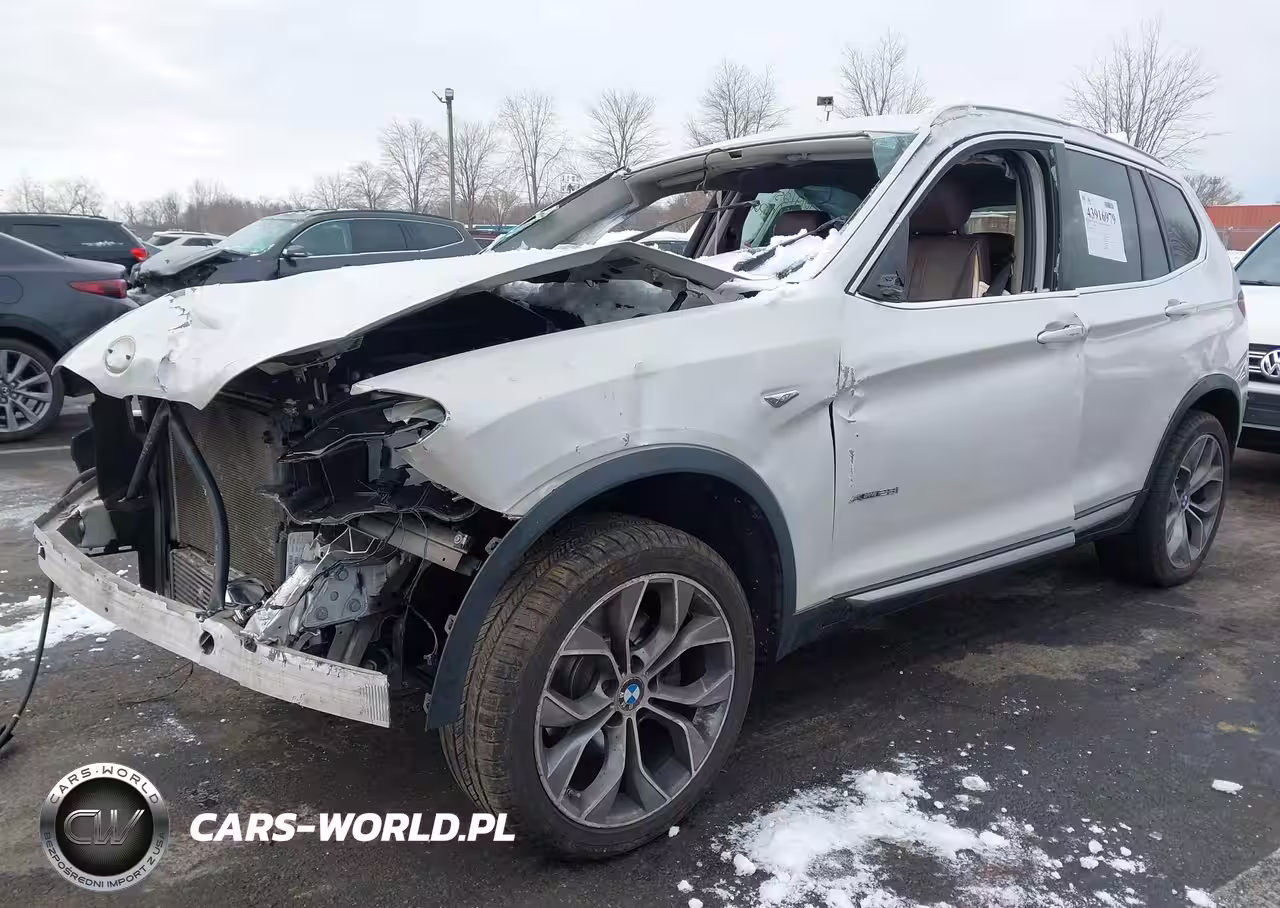 2016 BMW X3 xDrive28I VIN:5UXWX9C59G0D83370 - 2