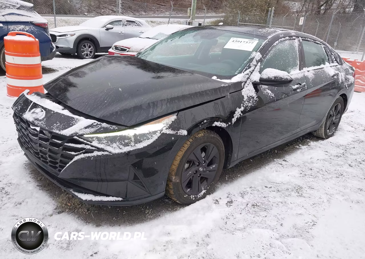 2022 Hyundai Elantra Sel VIN:5NPLM4AG9NH054170 - 2