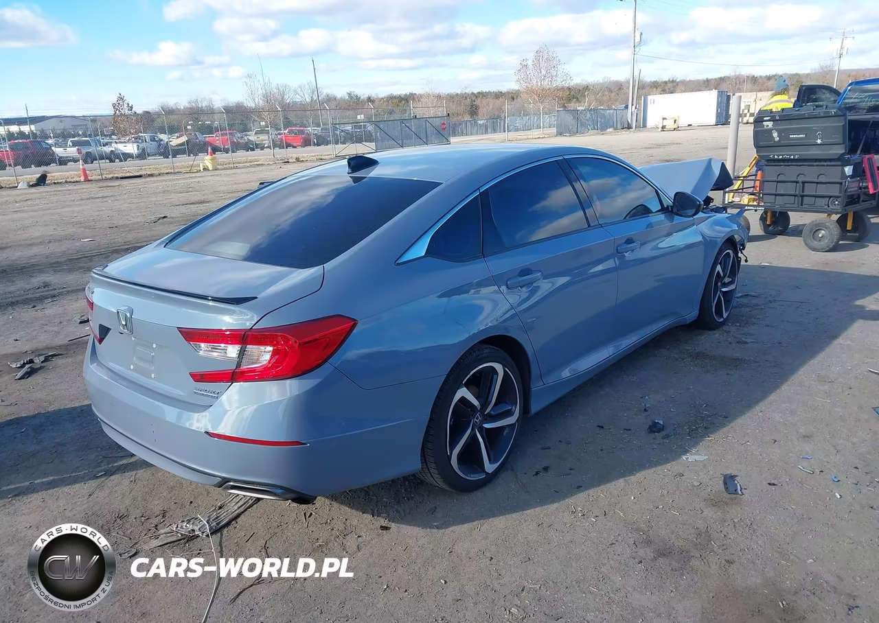 2022 Honda Accord Sport Se VIN:1HGCV1F49NA042975 - 4