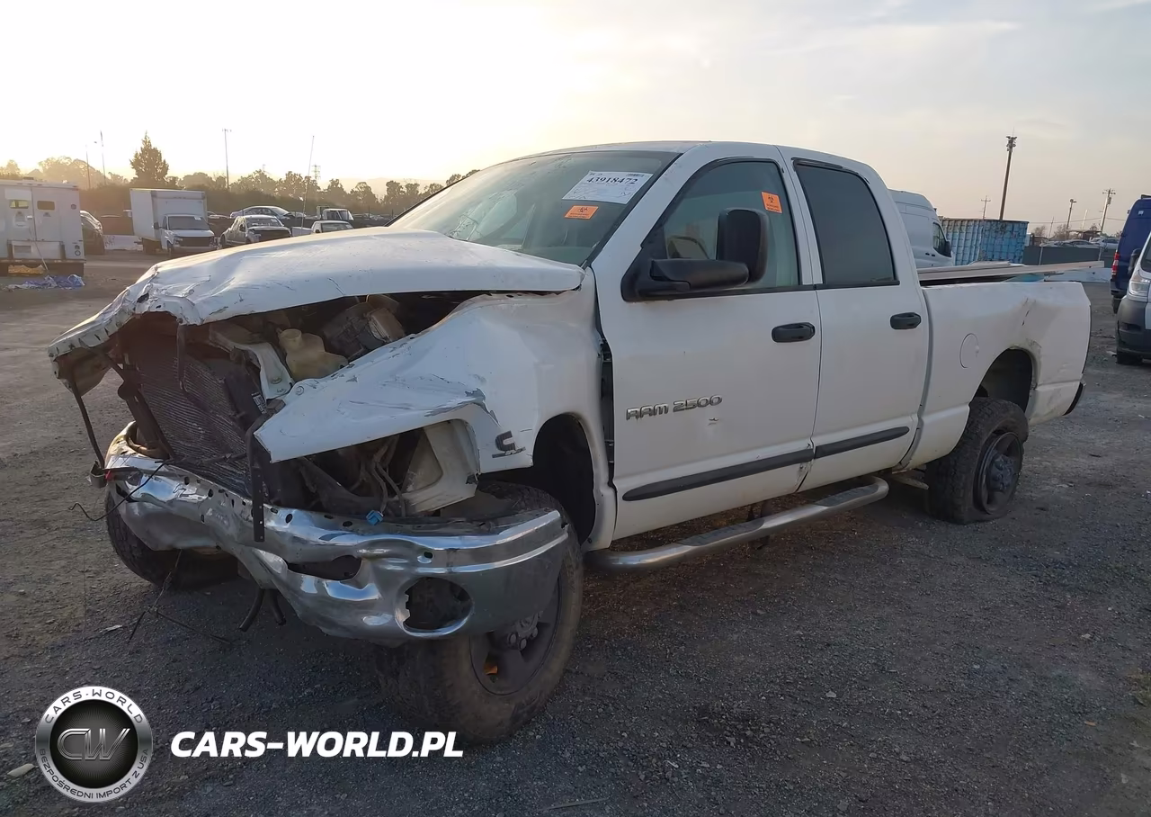 2004 Dodge Ram 2500 Slt-Laramie VIN:3D7KU28604G157620 - 2