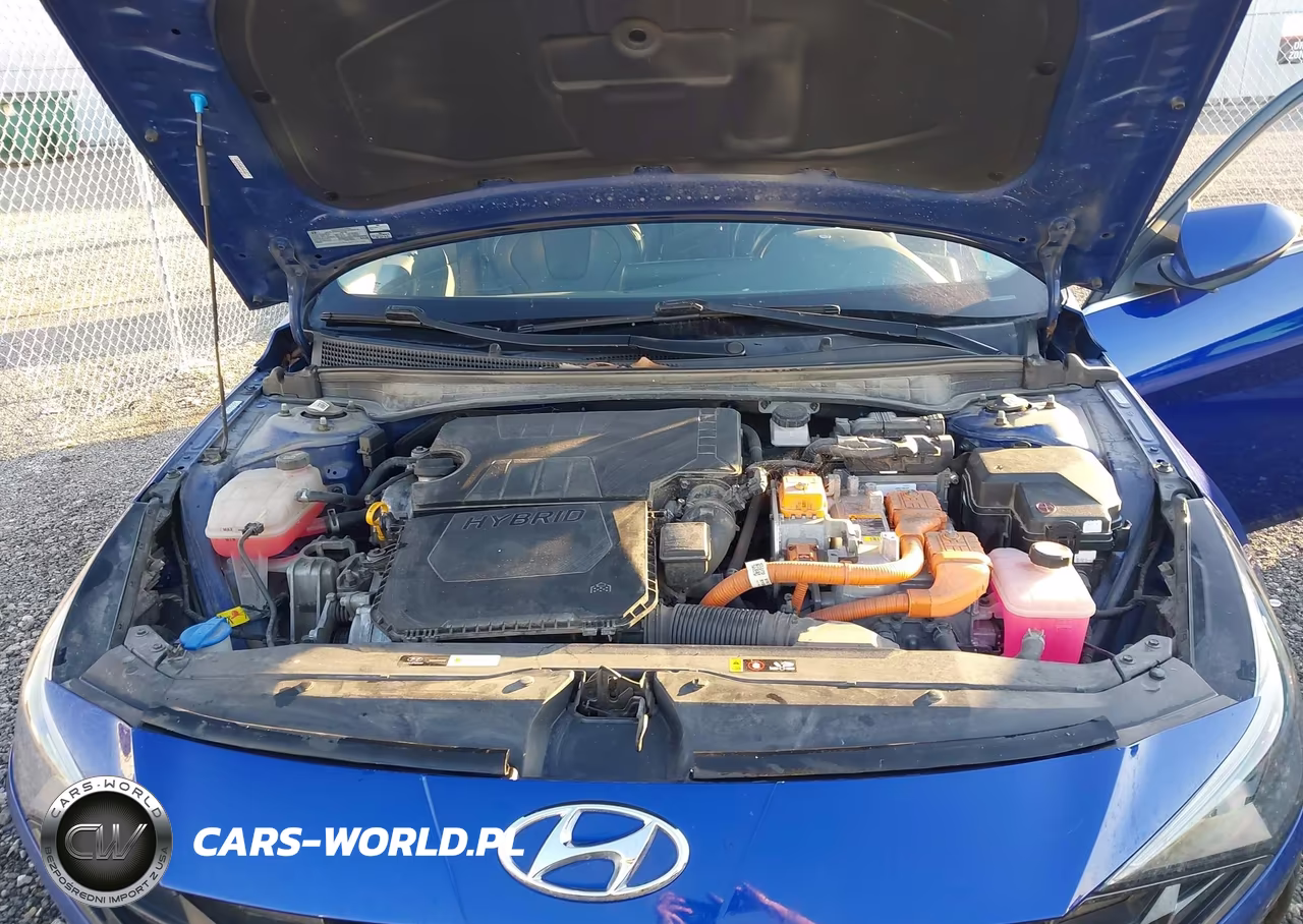 2021 Hyundai Elantra Hybrid Limited VIN:KMHLN4AJ8MU010153 - 10