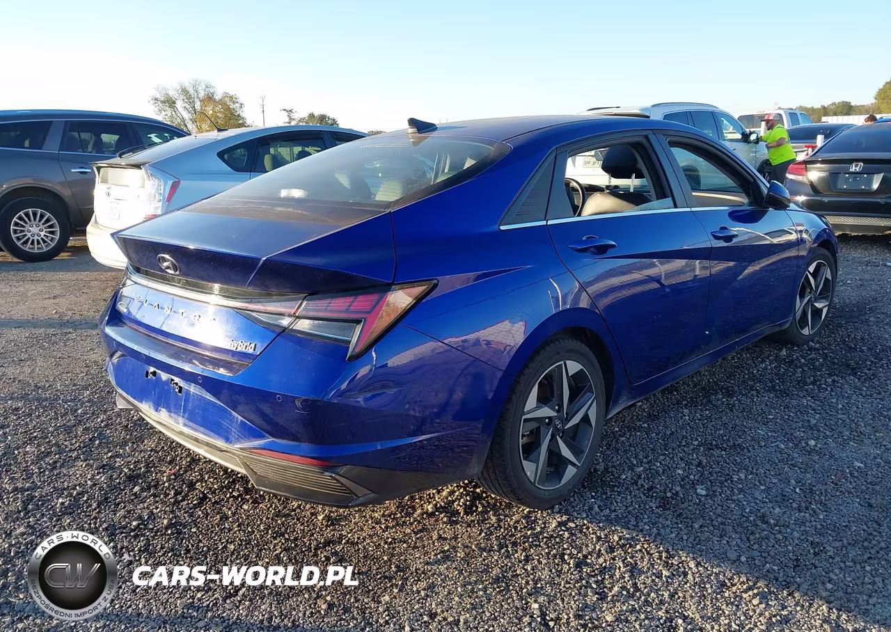 2021 Hyundai Elantra Hybrid Limited VIN:KMHLN4AJ8MU010153 - 4