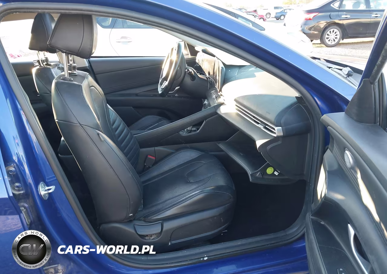 2021 Hyundai Elantra Hybrid Limited VIN:KMHLN4AJ8MU010153 - 5