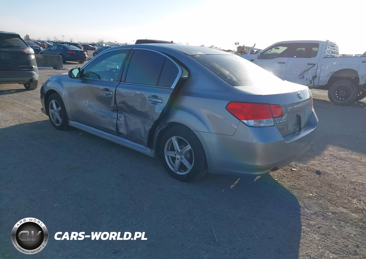 2011 Subaru Legacy 2.5I VIN:4S3BMAA67B1229262 - 3