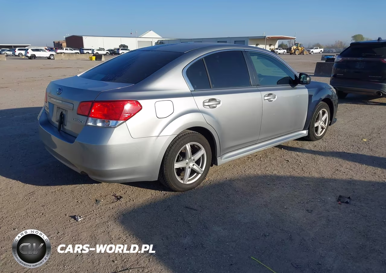 2011 Subaru Legacy 2.5I VIN:4S3BMAA67B1229262 - 4