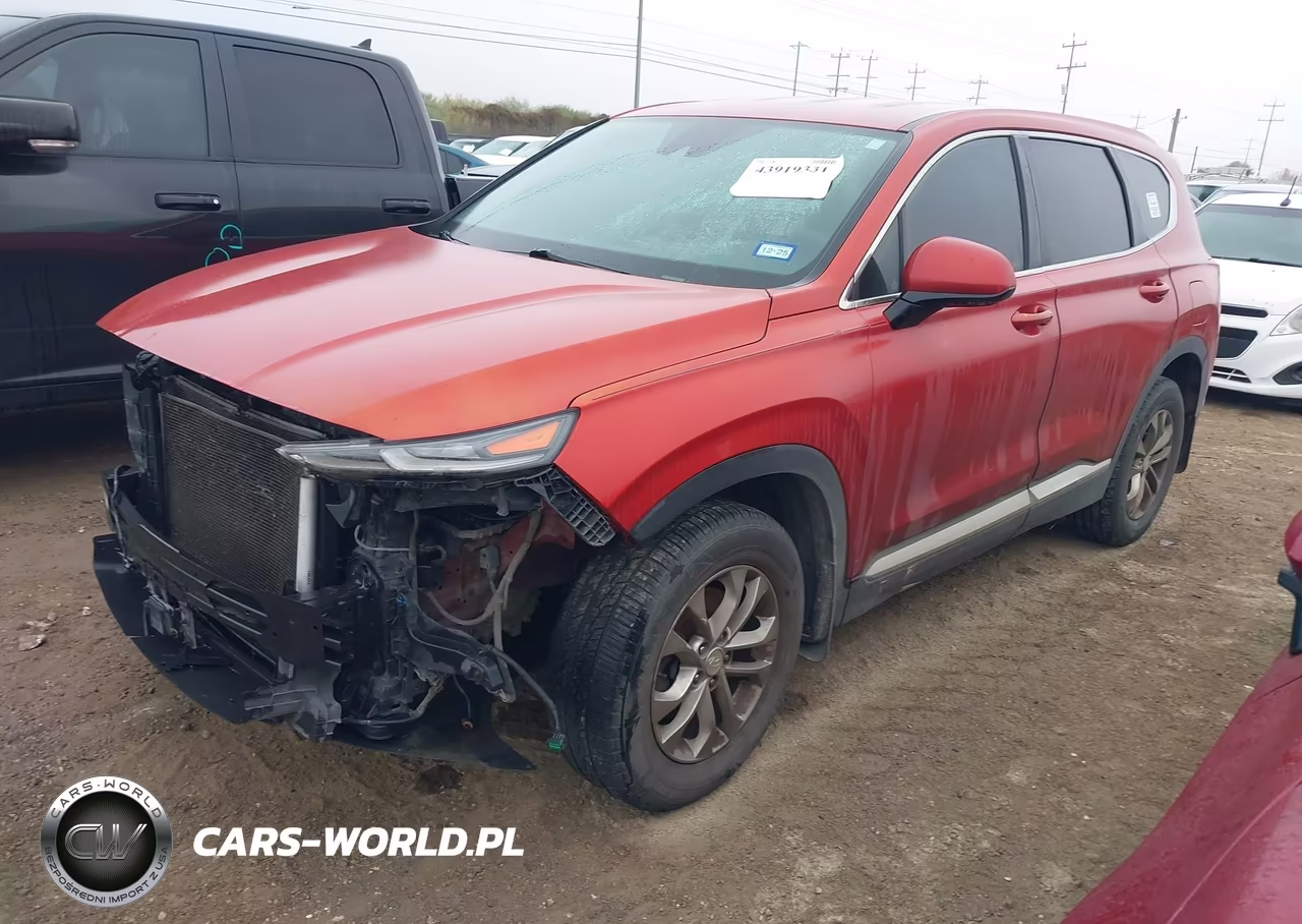 2020 Hyundai Santa Fe Sel VIN:5NMS33AD6LH176655 - 2