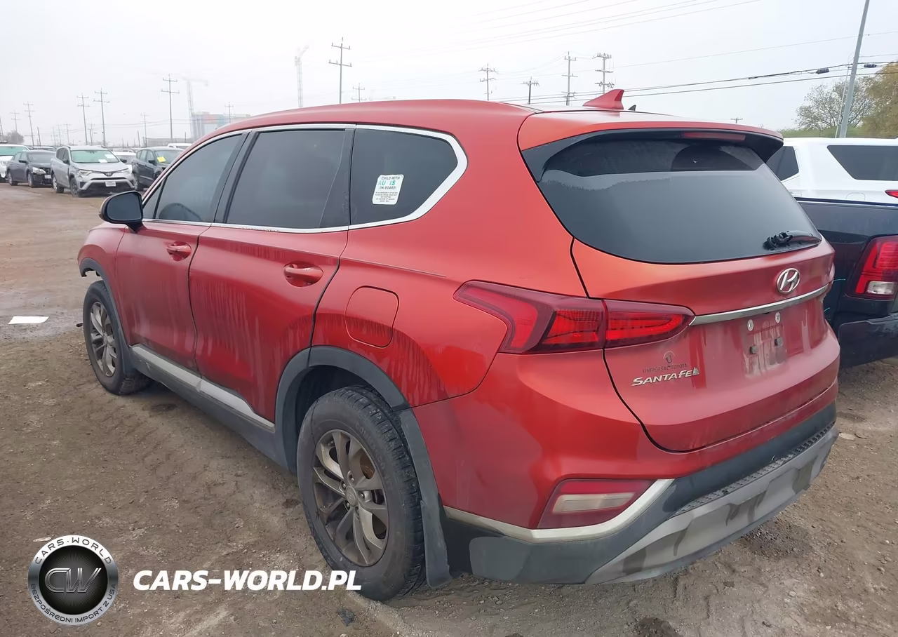 2020 Hyundai Santa Fe Sel VIN:5NMS33AD6LH176655 - 3