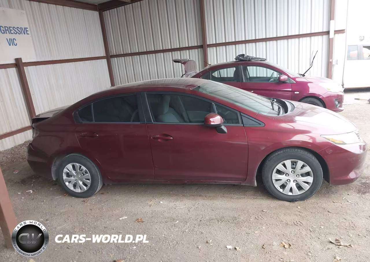 2012 Honda Civic Lx VIN:2HGFB2F50CH536564 - 14